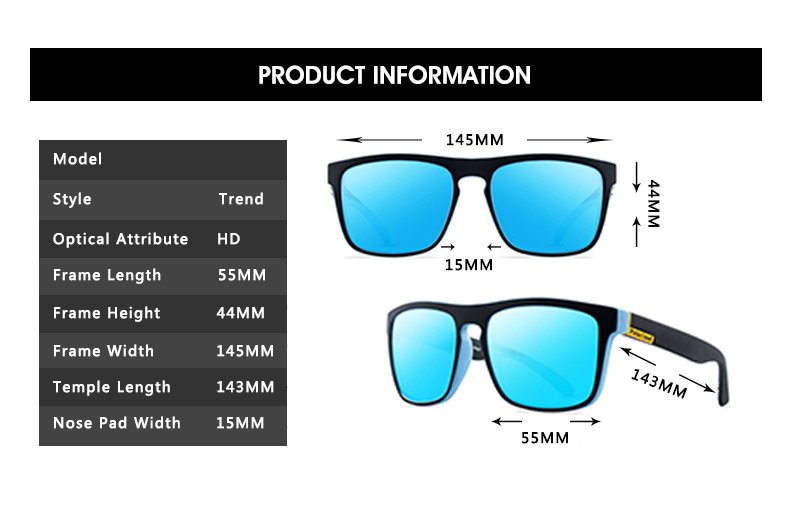 DJXFZLO 2022 New Fashion Guy's Sun Glasses Polarized Sunglasses Men Classic Design Mirror Square Ladies Sunglasses Women 5 DJXFZLO 2022 New Fashion Guy's Sun Glasses Polarized Sunglasses Men Classic Design Mirror Square Ladies Sunglasses Women 5